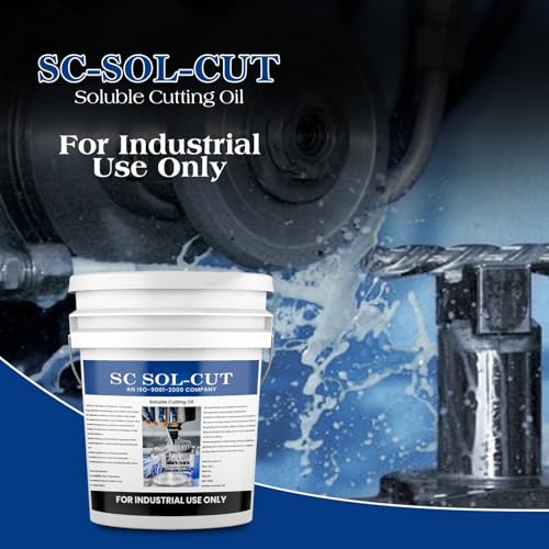 Image of Soluble Cutting Oil | Metal Working Fluid Advanced Metalworking Lubricant for Cutting and Grinding Machine (20L Bucket)