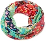 Material: Textil Desigual Damen PAÑU_CUELLO PAULINA Pashmina, Mehrfarbig (Maracuya), One Size (Herstellergröße: U)