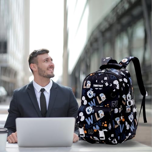 Image of Tinytot 30 Litre Japanese Korean Style School Bag Water-Resistant Laptop & Travel Backpack - Unisex Large 18 Inches Multipurpose Student Backpack for Boys & Girls, Men & Women