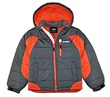 London Fog Boys' Hooded Color Blocked Bubble Jacket
