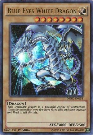 YU-GI-OH! - Blue-Eyes White Dragon (DPBC-EN016) - Duelist Pack 16: Battle City - 1st Edition - Ultra Rare