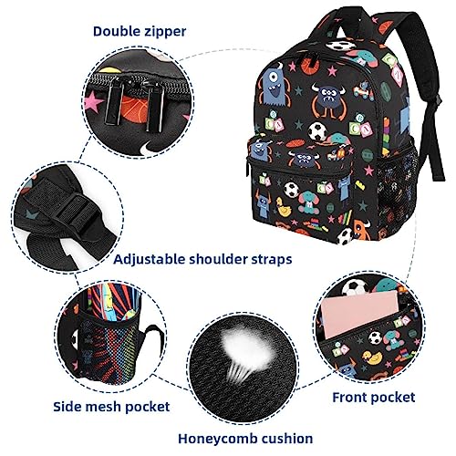 Sac à dos à pois pour l'école primaire et les sorties - 3