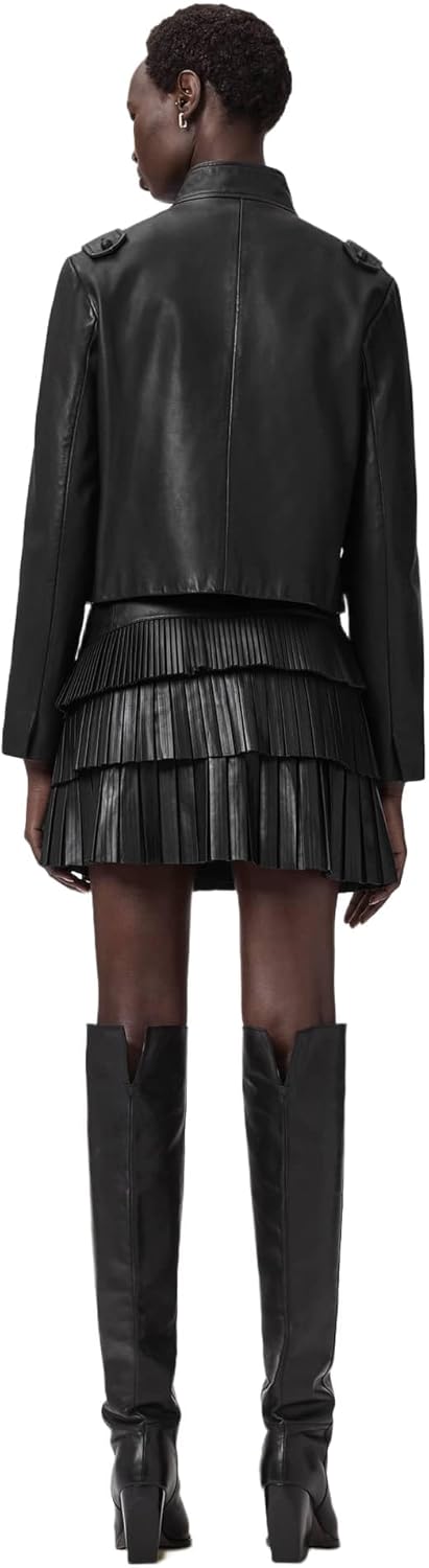 Allsaints Women's Nara Pleat Skirt - Image 6