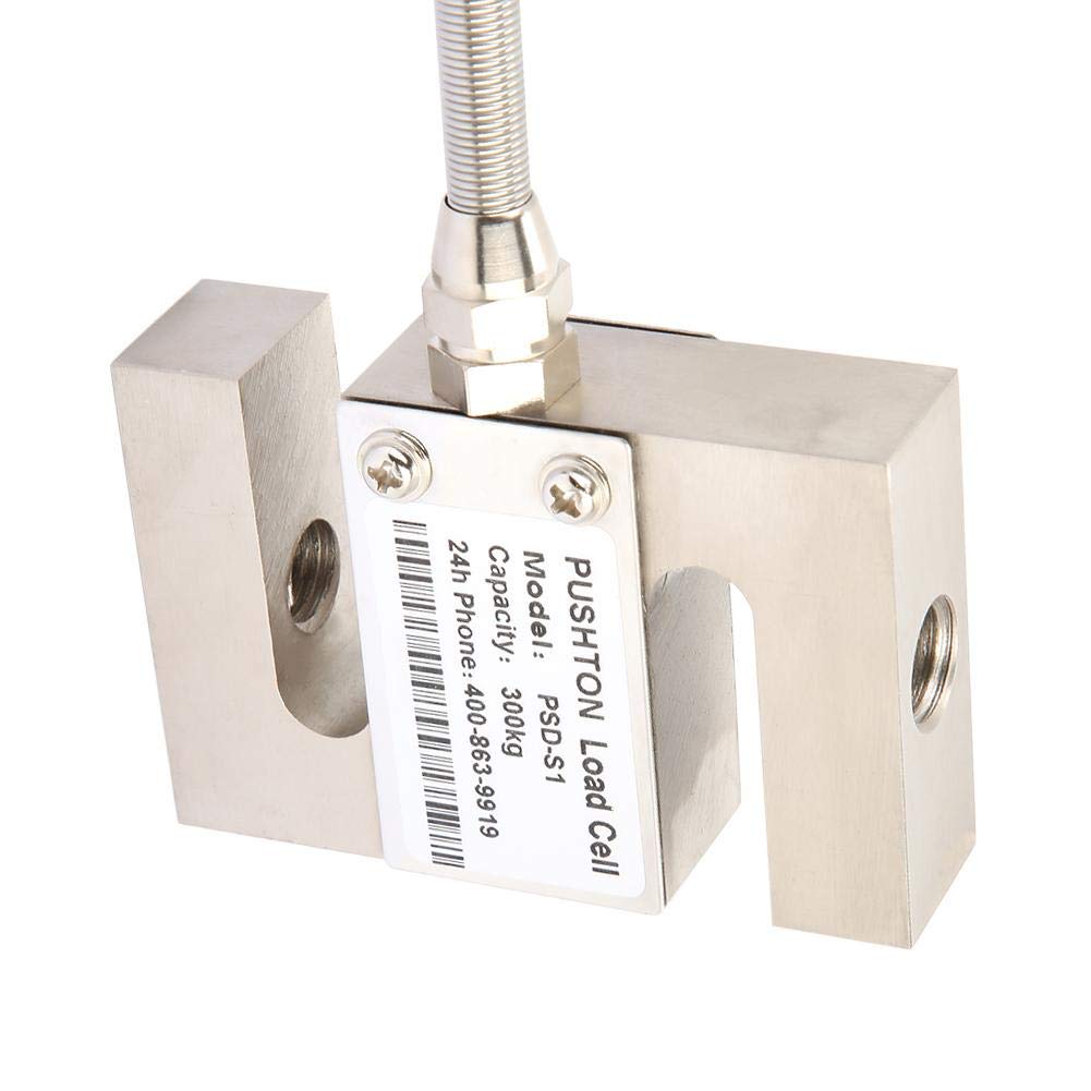Capteur de poids PSD-S1 Module de capteur de capteur de pesée de force de pression de type S avec câble pour station de mélange et machine à doser(300kg)