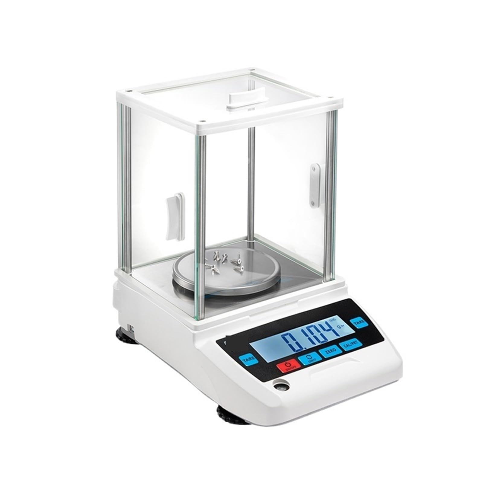 Waga analityczna o wysokiej precyzji, dokładność 0,001 g, 1 mg, cyfrowa elektroniczna waga laboratoryjna, okrągła tacka z kalibracją, 200 g/300 g Klasa komercyjna