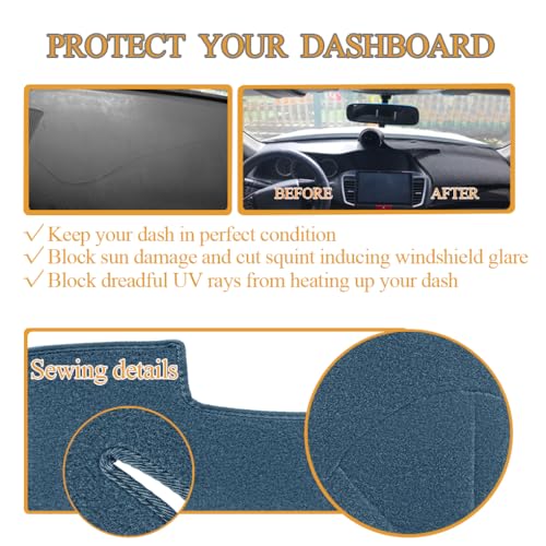 image for Yiz Dash Cover Mat Fit for 1997-2000 Chevy Chevrolet Silverado/GMC C15