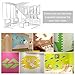 KINLO 5 Piezas 77 x 70 cm Pegatina de Pared 3D PE...