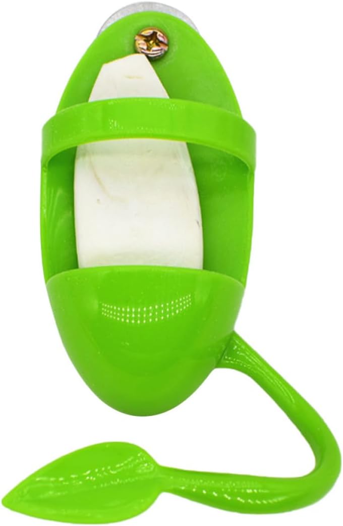 Parrot Bird Feeding Rack with Abs Cuttlebone Stand for Pet Birds