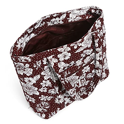 Image of Vera Bradley womens Cotton Collegiate Vera Tote Bag (Multiple Teams Available)