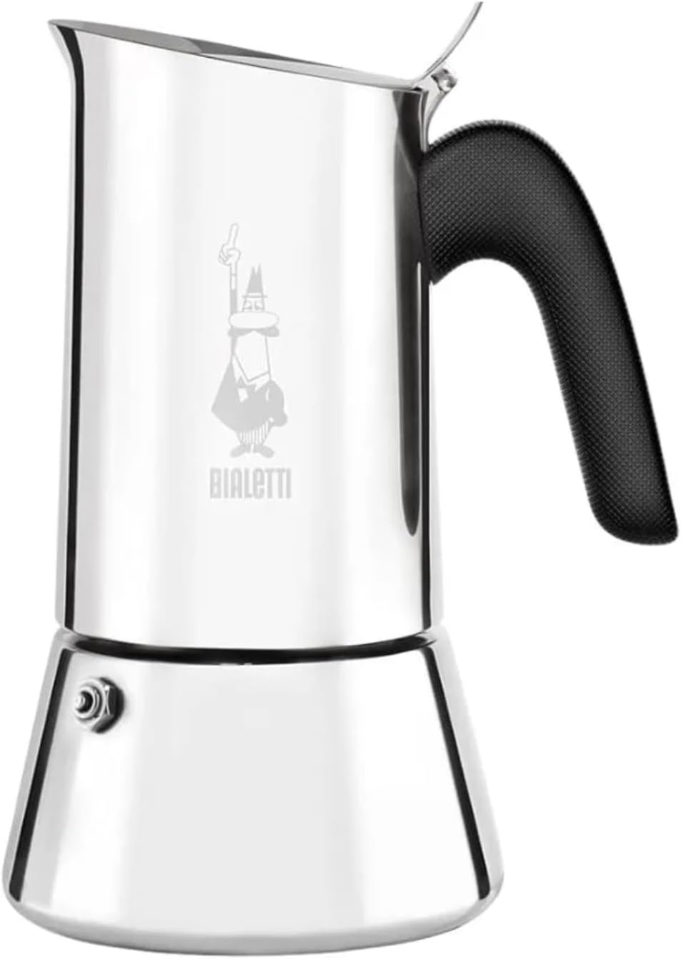 Venus Induction 4 Cup Espresso Coffee Maker, Stainless Steel, Pack of 1