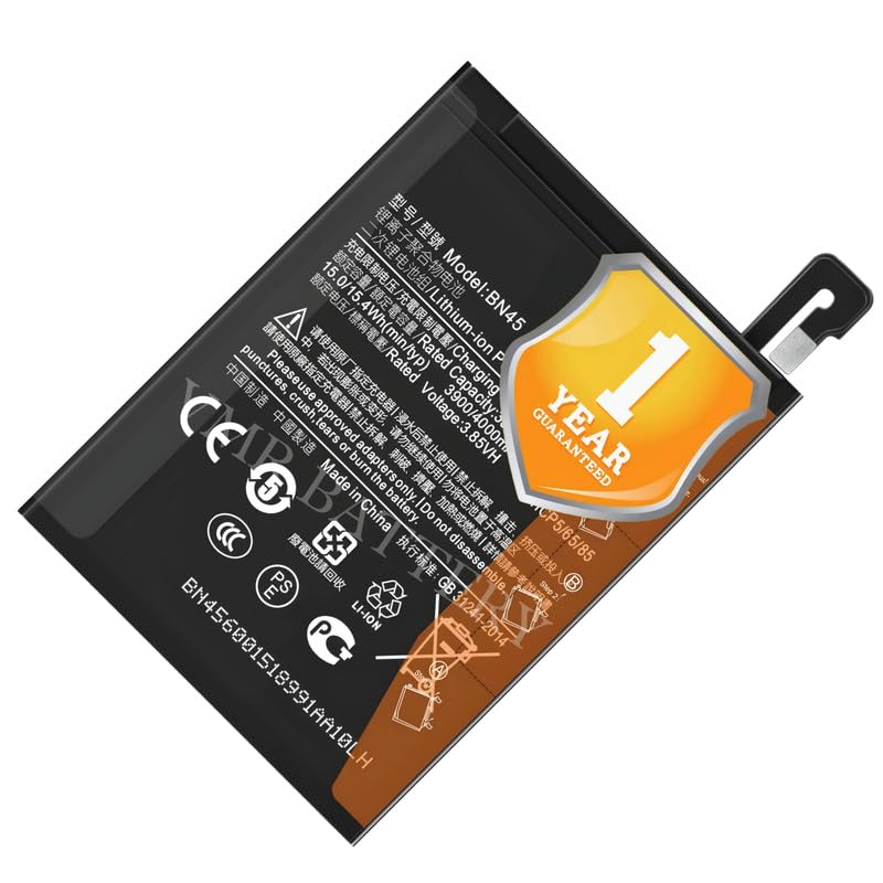 Image of Original BN45 Battery Compatible for Xiaomi Redmi Note 5 Pro (MEI7S, MEI7) - (4000mAh) - 1 Year Warranty K7