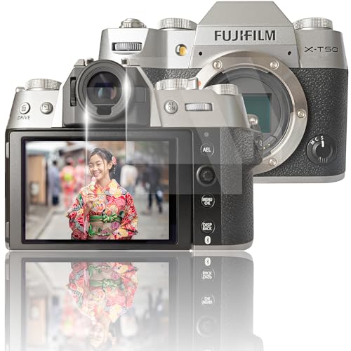 sanwatrade ガラスフィルム FUJIFILM用 X-T50 / X-S20 / X-T100 / X-T20 / X-T10 / X-E3 専用 液晶 保護 硬度9H 【2枚】セット