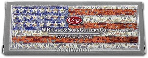 Case xx Corn Cob Jigged Antique Bone Tiny Toothpick Stainless Pocket Knife Knives, Yellow & Brown, 52837