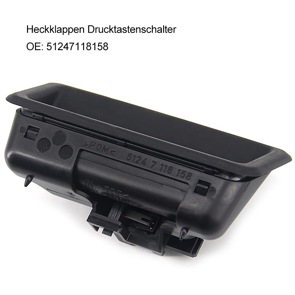 Interruttore Maniglia Bagagliaio Per BMW Serie 3, 5, X1, X5, X6 - Sostituto OEM 51247118158 Per Modelli E90 E92 E84 E70 - Foto 11