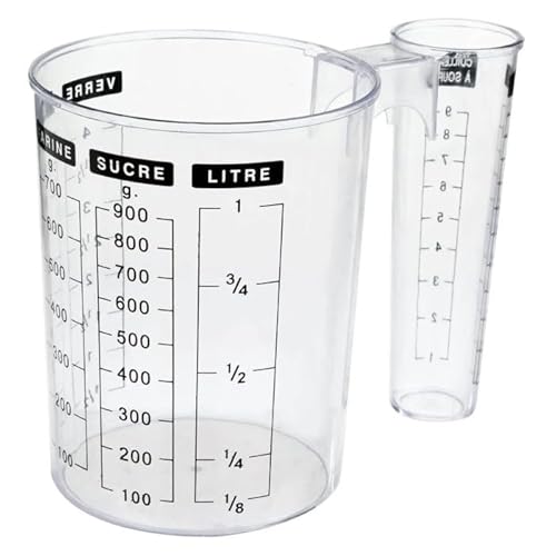 FIVE Simply Smart - Verre Doseur Double 18cm Transparent