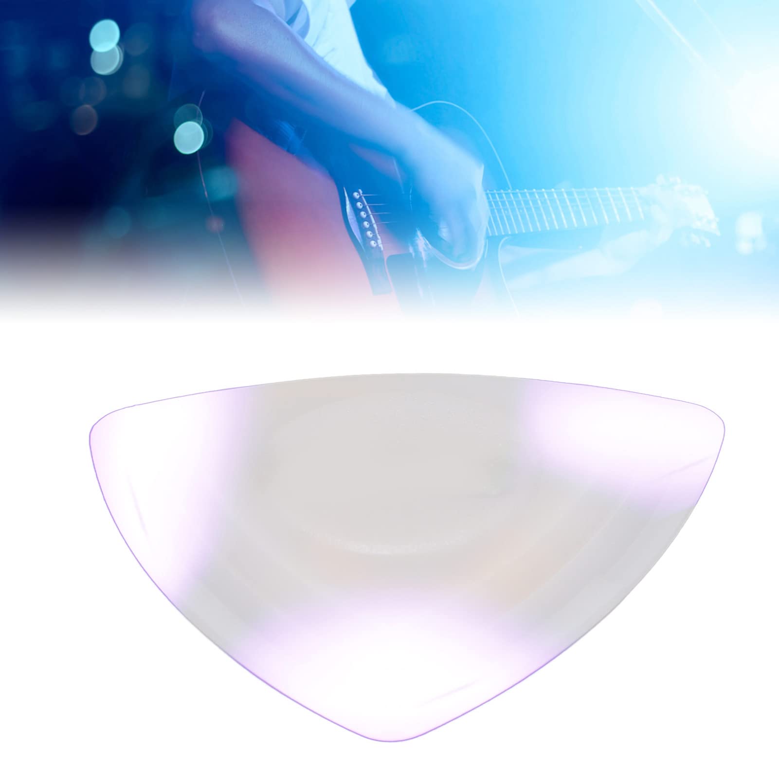 Support à Médiators Lumineux LED 7 Couleurs - Base En Silicone Pour 6 Médiators, Alimentation USB | Décoration Guitare, Veilleuse