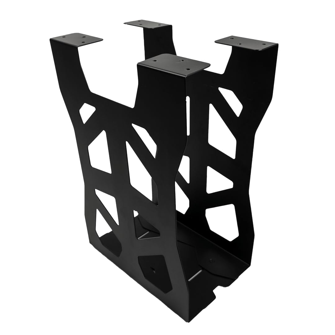 PC Halterung – Speziell für Gaming-PCs - Platzsparend & Stabil, ideal für Unter-Schreibtisch Montage - Ergonomisches Arbeiten leicht gemacht