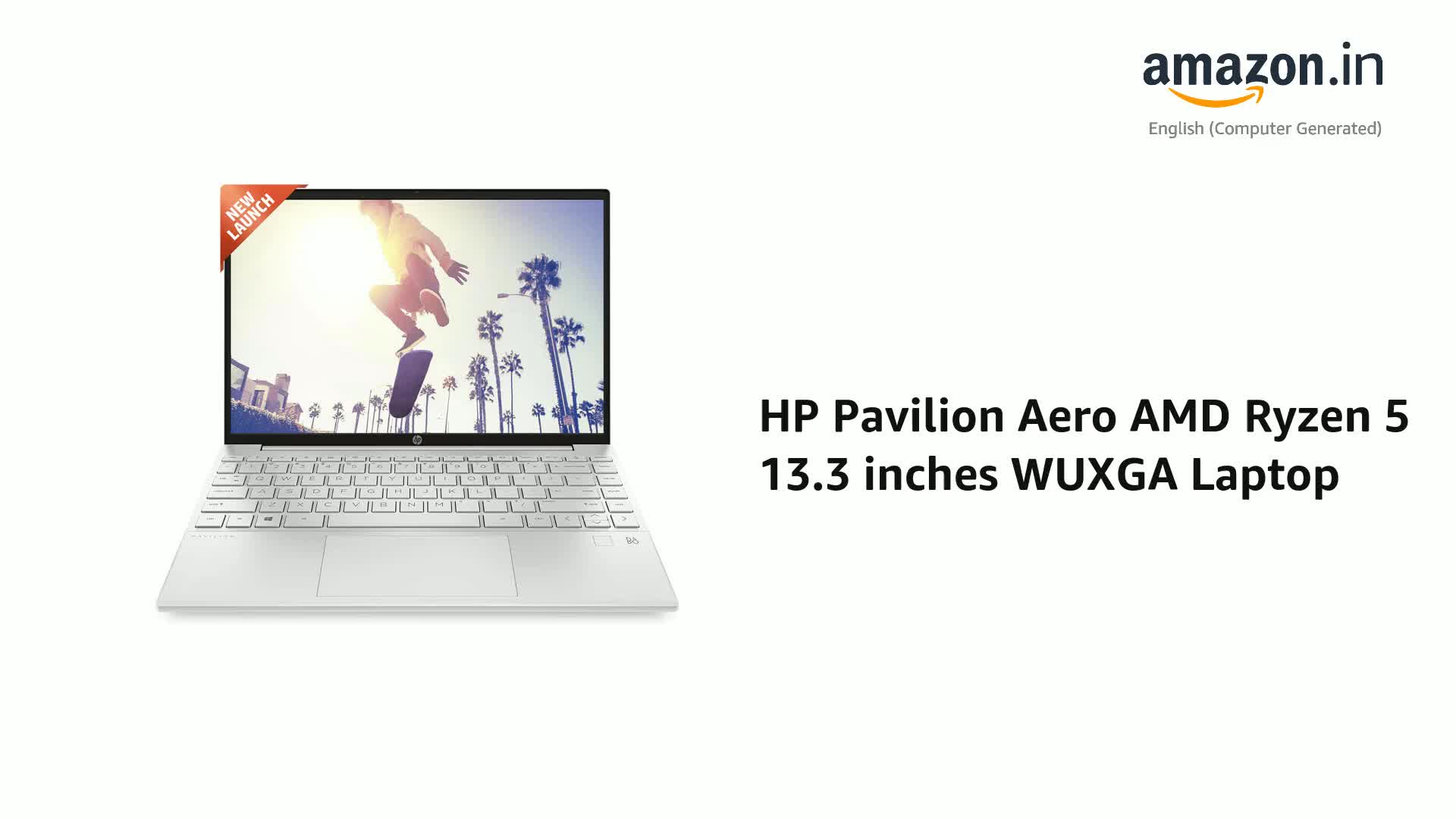 Amazon.in: Buy HP Pavilion Aero AMD Ryzen 5 13.3 inches WUXGA
