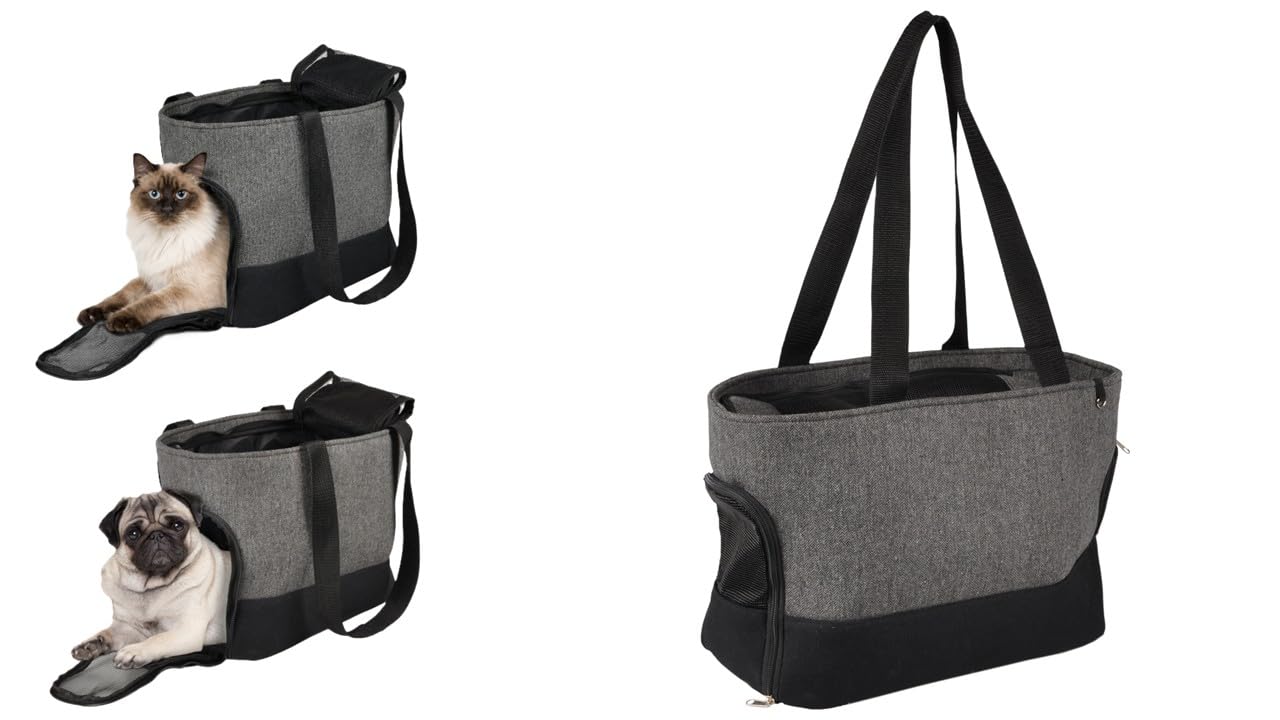 Flamingo CARRYING BAG BRIGITTA GREY 47x21x30CM
