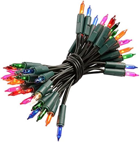 WeRChristmas Fairy Lights String Christmas Tree Decoration, 5 m - 40-Piece, Multi-Colour