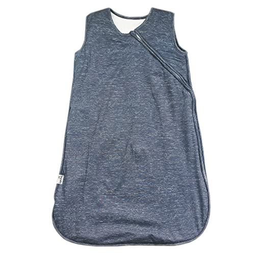 Image of Copper Pearl Sleep Sack: Warm and Cozy Baby Bag in a Variety of Trendy Designs, Safe Alternative to Blankets, Sleeveless Baby Sleep Sack Swaddle Sizes Newborn to 24 Months - Denim