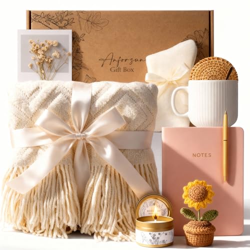 Image of Birthday Gift for Women Friendship, Gifts for Women Birthday Unique Self Care, Gifts Basket for Best Friend, Sister, Mom, Teen Girls, Wife, Girlfriend, Coworker