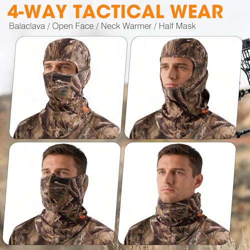 Image of WTACTFUL Winter Balaclava Ski Mask Men Warm for Cold Weather Ski Motorcycle