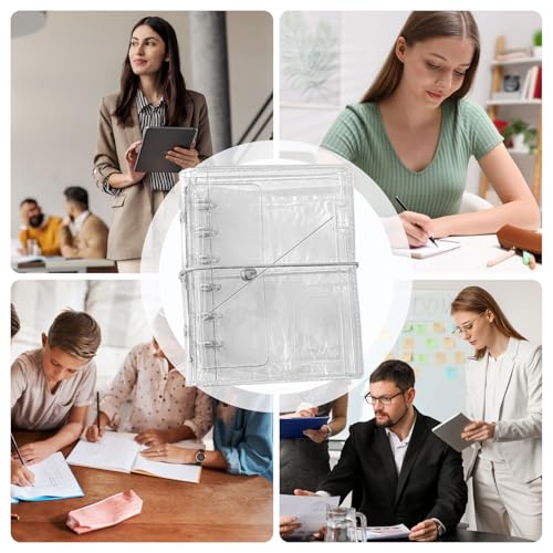 Carnet de notes A7 à pages détachables et 3 volets pour le bureau - 4