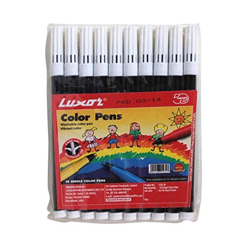 luxor black sketch pen