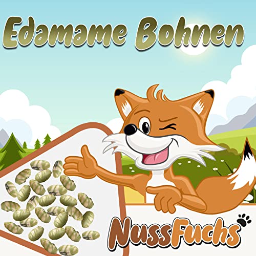 Edamame Bohnen 1kg – ohne Fett geröstete grüne Sojabohnen | leicht gesalzen, glutenfrei & vegan | knuspriger Edamame Snack | getrocknet, naturbelassen, proteinreich