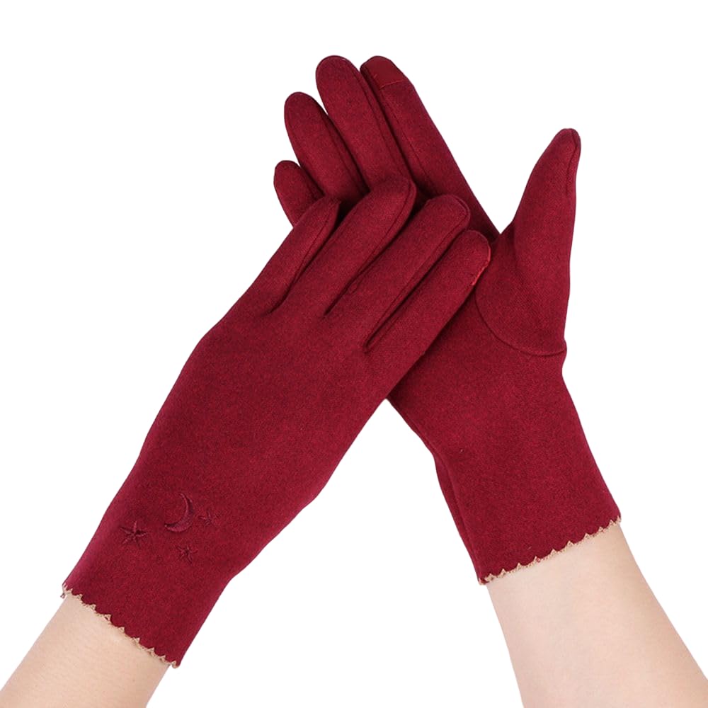 alamos Top Selling Unique Ladies hand gloves for winter Touchscreen Compatibility (Free Size)-picture-42