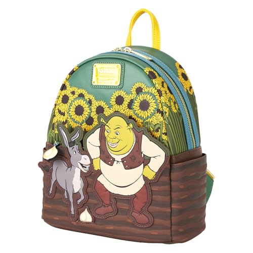 Image of Loungefly DreamWorks Shrek Spring Vibes Mini Backpack
