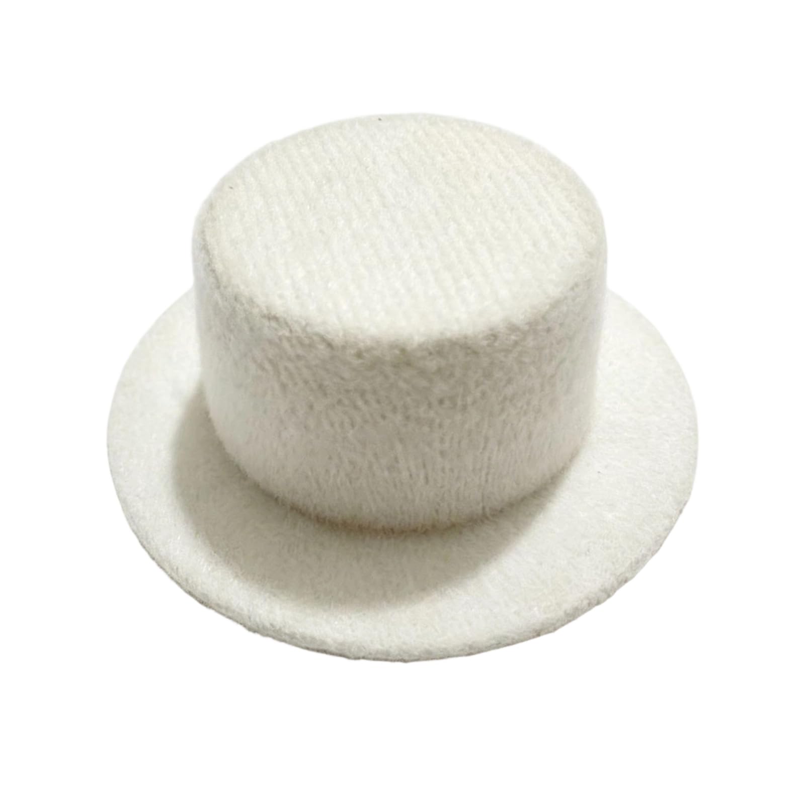 YWLUUOO Top Hat Craft Embellishment for Decor, Decorative Hat for Doll Dress Up, Costume Accent and Projects Small Top Craft Embellishment Decorative Doll Dress Up Plush Accessory Costume