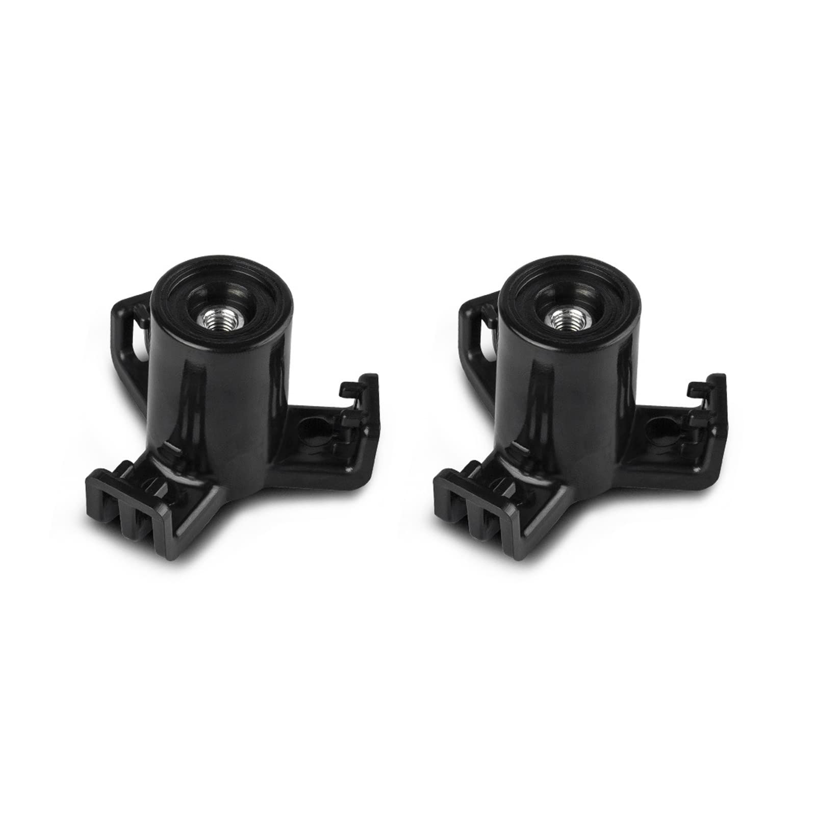 WANGCL 2 Pcs Trunk Bag Hook Tes-la Model 3 Trunk Grocery Bag Hook ABS Trunk Hook Bag Cargo Hooks Cover Car Pendant Trunk Grocery Bag Hook, Black