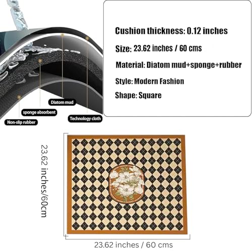 Image of Anti-Slip Washer or Dryer Top Mat Covers,Washing Machine Top Protector Dust-Proof Cover,Washer or Dryer Top Protector Covers for Home Laundry Room Kitchen (BROWN)