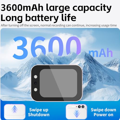 Cámara Digital 4K Yunseity 64MP con Pantalla Táctil 2.8" miniatura 3