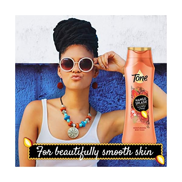 Tone-Body-Wash-Mango-Splash-18-Ounce-Pack-of-6 Tone Body Wash, Mango Splash,18 Fl Oz (Pack of 6)