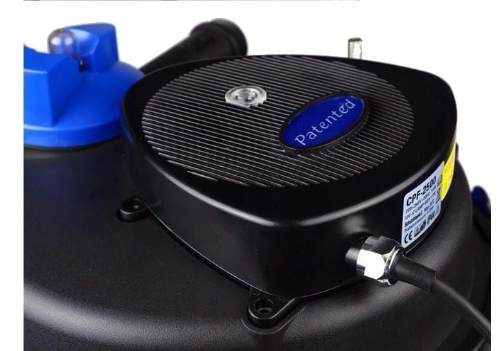 Image of Sunsun Aquarium Pond CPF Series Pond Filter Water Pressure uv Filter koi Fish Pond Filter System(Pump not Included) (CPF- 10000 (11W - 10000L /H))