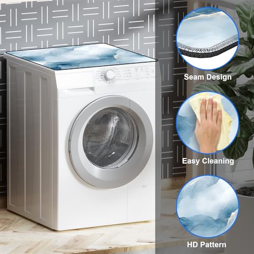 Image of Washer and Dryer Topper for Top,23.6 inch x 19.7 inch Washer Dryer Countertop Mat, Waterproof & Anti-Slip Dryer Top Protector Mat
