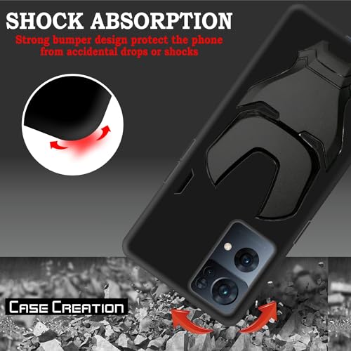 Image of COVERLY Official 3D Smooth Feel Avengers Logo Mask Soft Rugged Grip Silicone Iron Man Engraved Cartoon Movie Engraved Silicone Rubber Matte Back Cover for Oppo Reno 7 Pro (6.3 inch) - Black