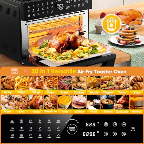 Fvz 32Qt Extra Large Air Fryer, Toaster Oven Air Fryer Combo thumb #3