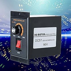 Maquinaria De Confeccion Industrial Controlador De Velocidad De Carcasa De ABS Con Control CW Para Maquinaria De Confección(Voltaje de salida 0-90VDC)