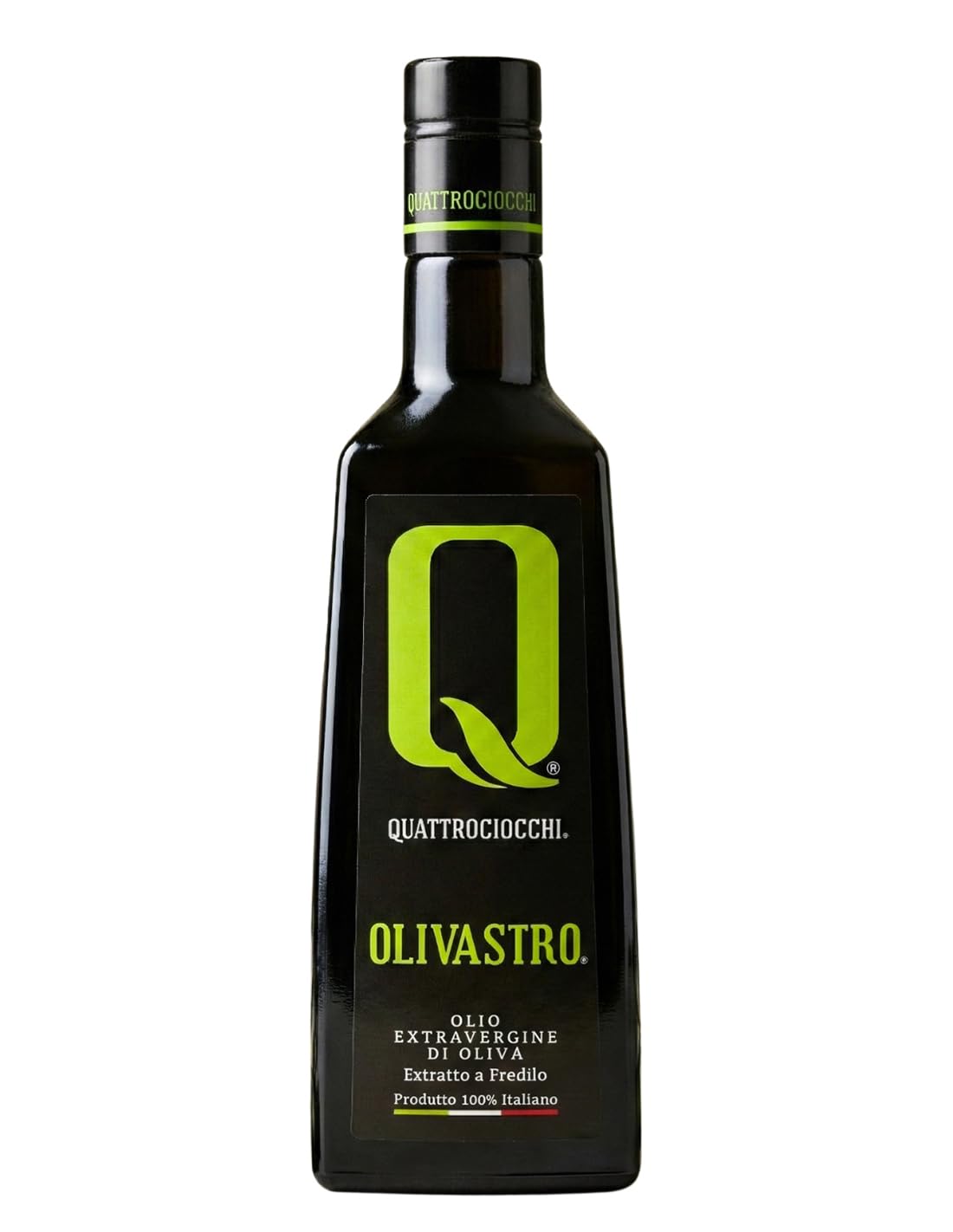 Quattrociocchi Olivastro | Oliwa z oliwek Extra Virgin, odmiana Itrana - butelka 500 ml