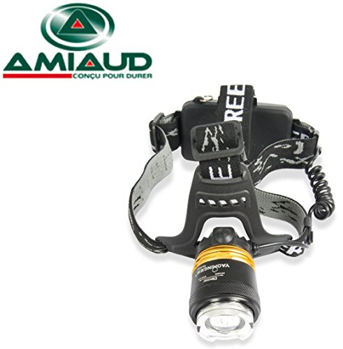 LAMPE FRONTALE 350 LUMENS A BATTERIE RECHARGEABLE