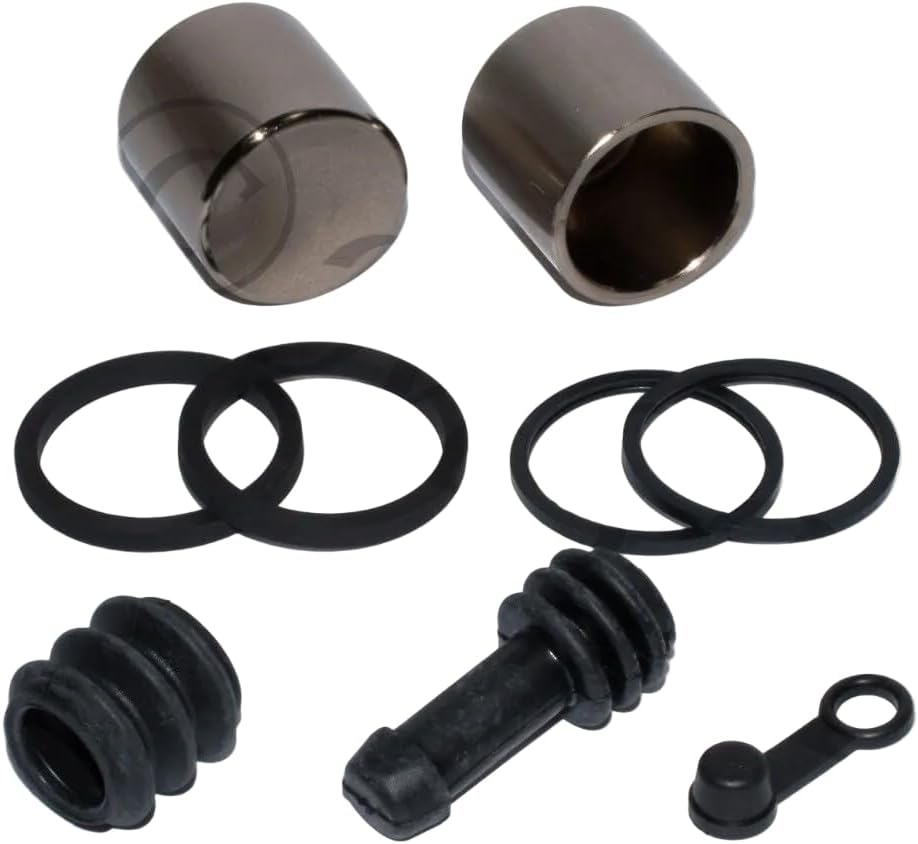 RW 0106-076/2x520 Front Brake Caliper Piston Rebuild Kit Compatible with Kawasaki