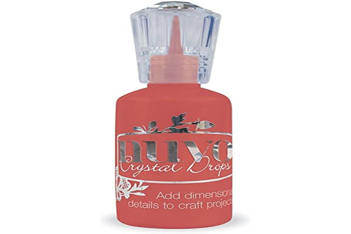 Nuvo Red Berry Tonic Studios 1.1 Oz Crystal Drops, Red (Red Berry), 3.17X3.17x8.89 Cm