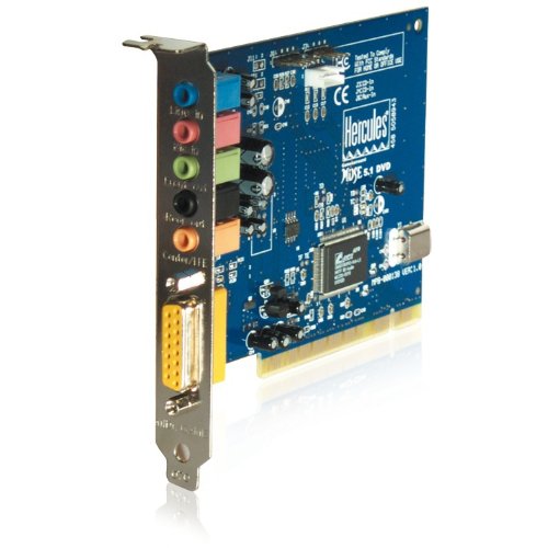 Preisvergleich Produktbild Hercules GS Muse 5.1 DVD Soundkarte + Headset