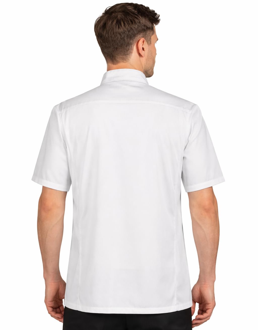 PALLTEX NORI SS Veste De Cuisine Unisexe pour Homme et Femme | Vêtement De Chef Professionnel | Uniforme À Manches Courtes