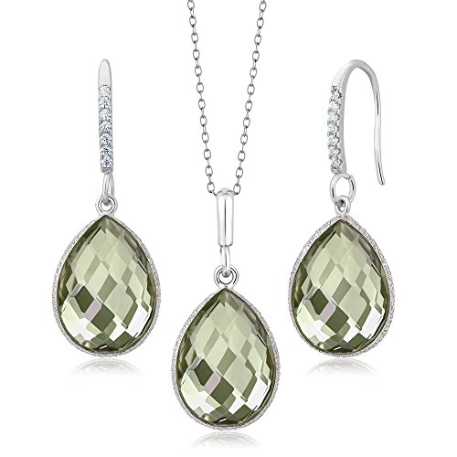 Gem Stone King 19.50 Cttw Green...