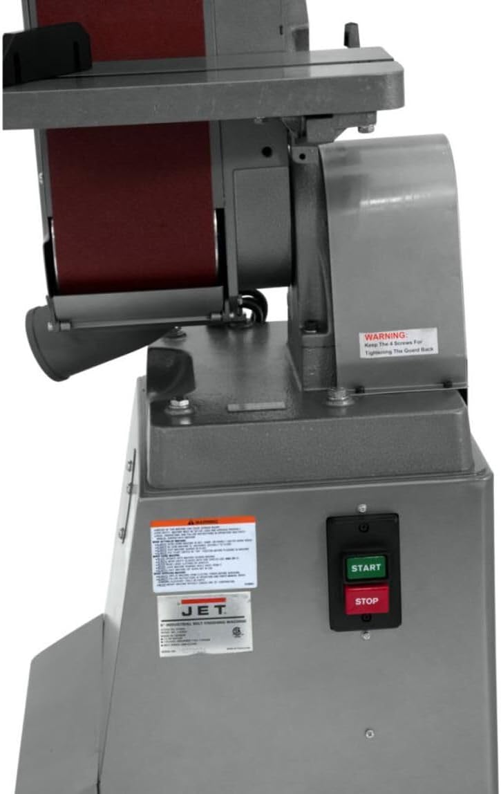 JET 6" x 48" Industrial Belt Sander, 1-1/2 HP, 3Ph 230/460V (J-4301A)